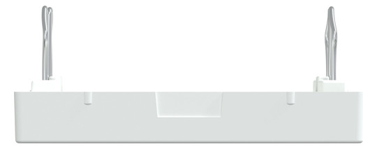 Zentralplatte USB 2f polws Klemmbef m.Aufdr