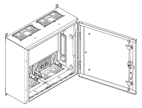 ABN System-Gehäuse IP54             SP23 
