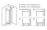 Kühlschrank EB E 104/15l N880mm integr ws Dekor mit Zubehör möglich fest 144kwh