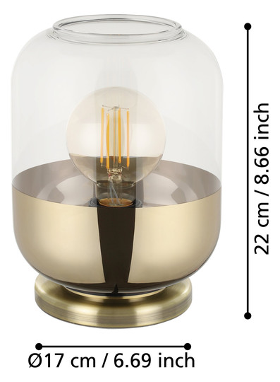 EGLO Tischleuchte/1 E27           900552 