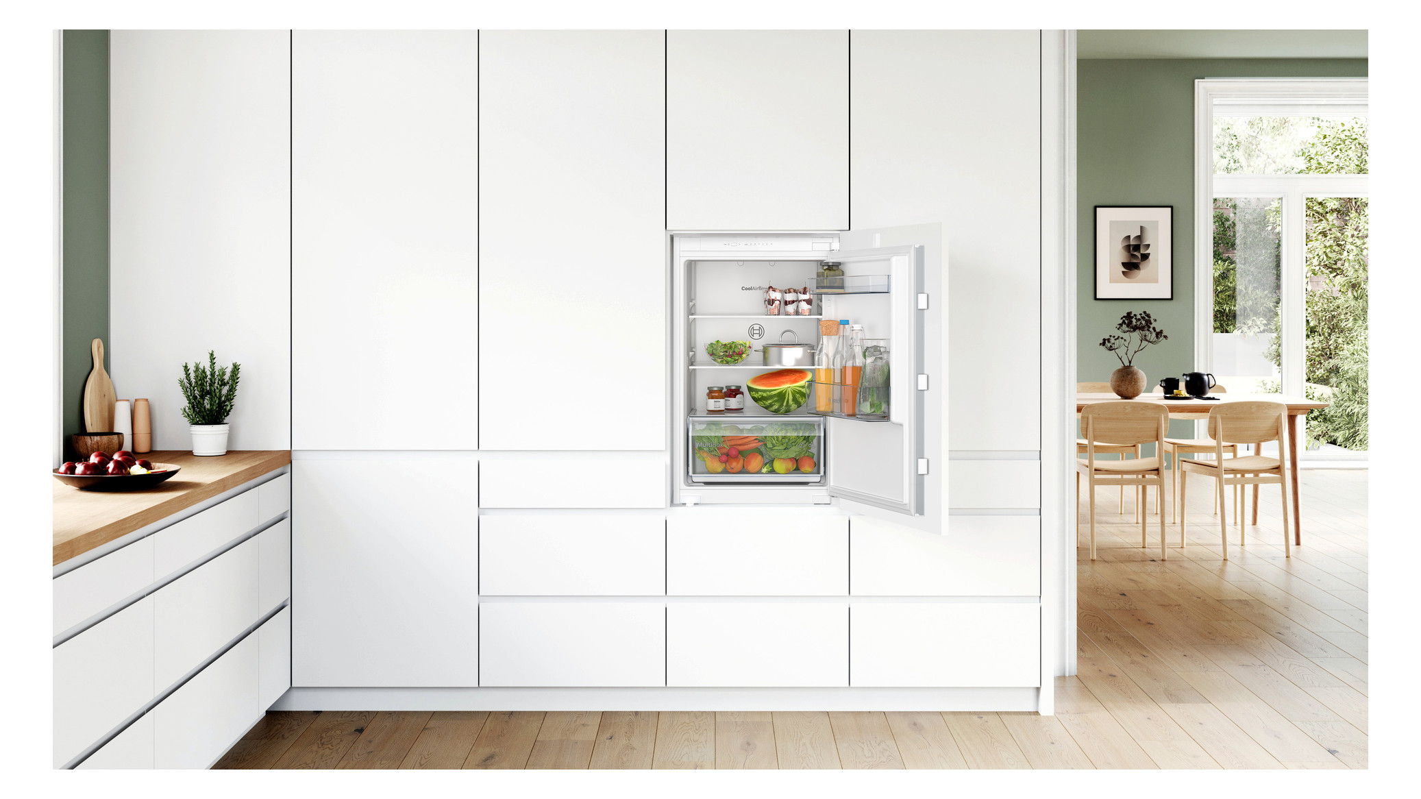 Kühlschrank EB E 136l N880mm integr ws Schlepp 92kwh B541mm H874mm