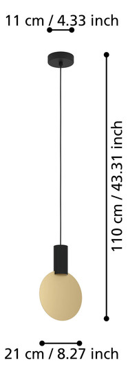 EGLO Hängeleuchte/1 GU10          900401 
