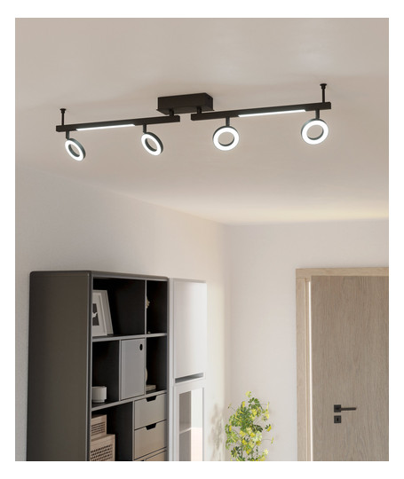 EGLO Spot CARDILLIO 2 schwarz LED 900516 