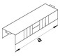 T-Stück LF-K 100x60mm HFT ST si hfr vz f.Funktionserh