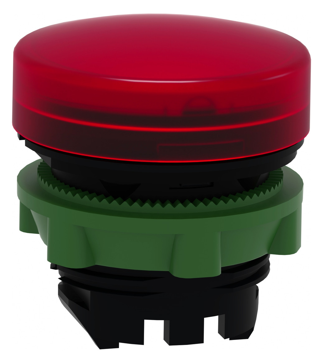 Leuchtmelder Front hoch rnd rt Ø22mm 1st Kst IP66