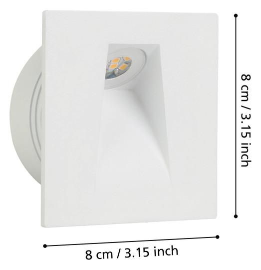 EGLO LED-Einbauspot Weiss MECINOS  99643 