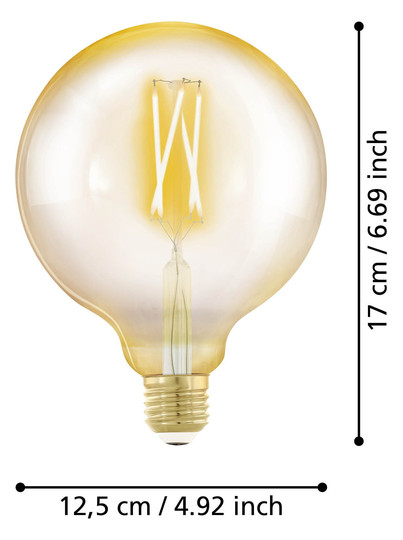 EGLO Leuchtmittel E27-LED G125 4W 110065 