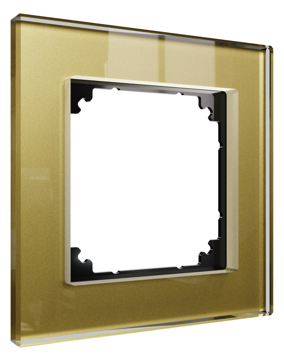Rahmen 1f go glz Glas f.GEB-K Unterputzmontage
