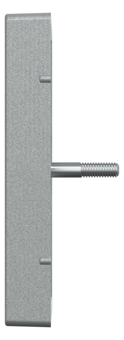 Zentralplatte Ant.dose 2f System M alu Schraubbef