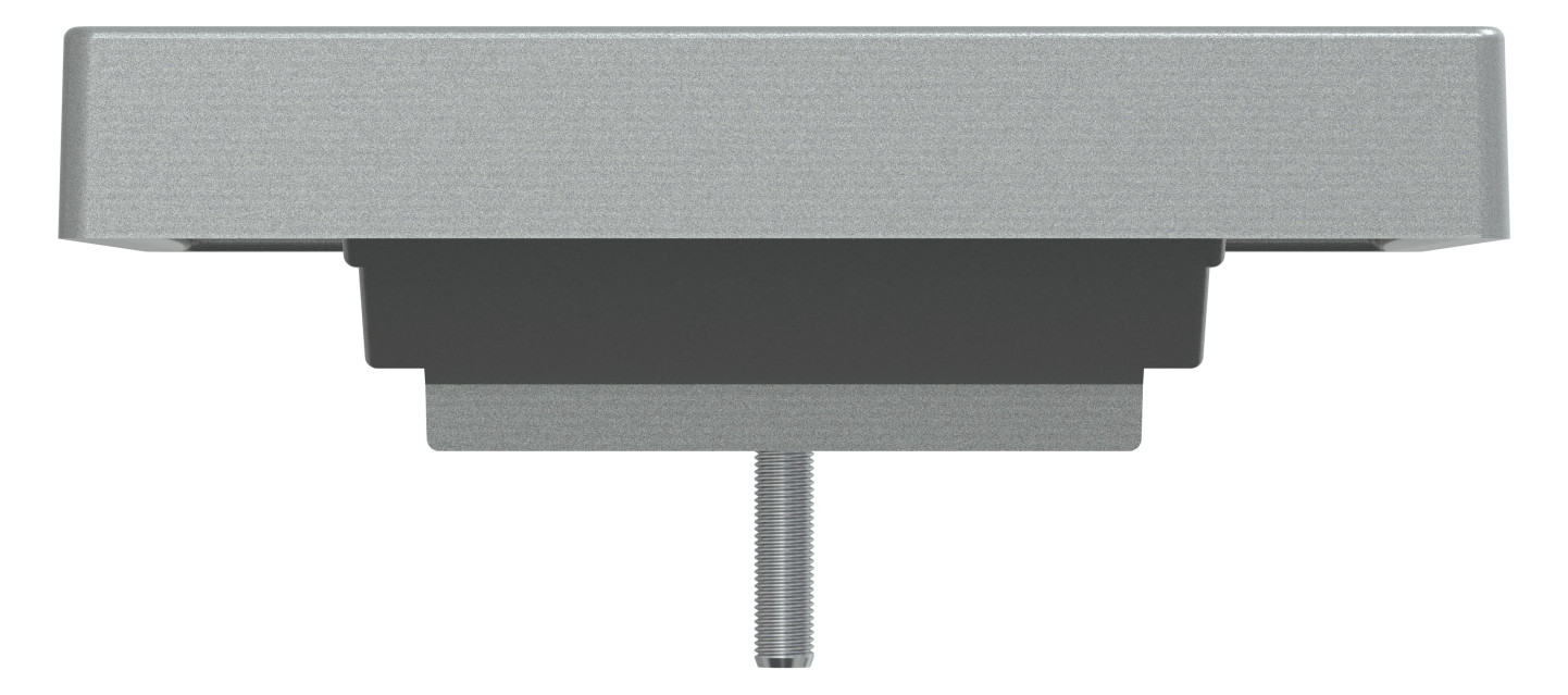 Zentralplatte UAE/IAE 1f System M alu Schraubbef