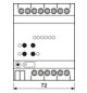 Heizungsaktor KNX REG 6Ausg 0,16A 24-230V Ventilschutzfunktion