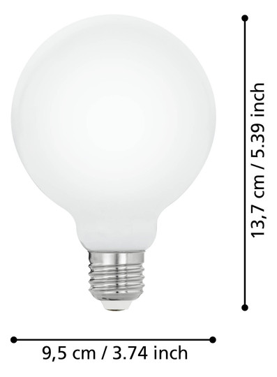 EGLO Leuchtmittel E27-LED G95 9W  110042 