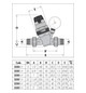 Caleffi Druckminderer 2" mit Manometer 0-10 bar, max. 80 GradC, 1-6 bar
