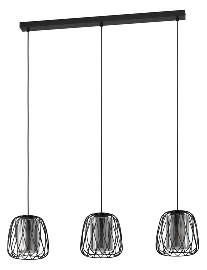 EGLO Hängeleuchte FLORESTA schwarz 99706 