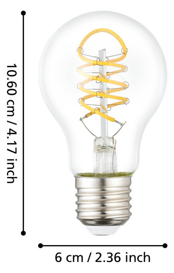 EGLO Leuchtmittel E27-LED A60     110306 