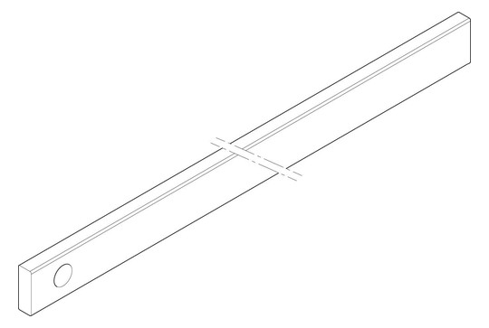 ABN Cu-Schiene 4FB 30x10x1041mm XCUW134E 