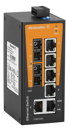 Weidmüller IE-SW-BL08-6TX-2SC Netzwerk- 