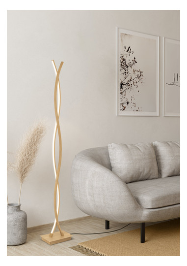 EGLO LED-Stehleuchte Holzoptik    901107 