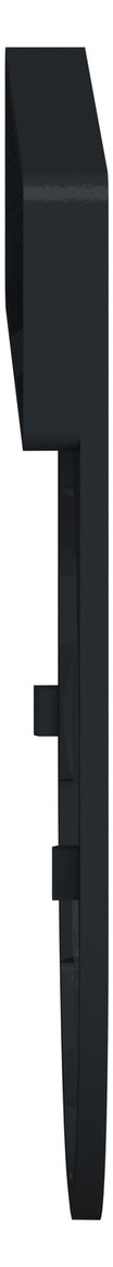 Bezeichnungsschild sw rechteck 30x41mm Bez.Schild