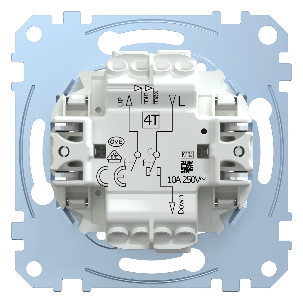 Jalousietaster-Einsatz IP20 Wippe 1p