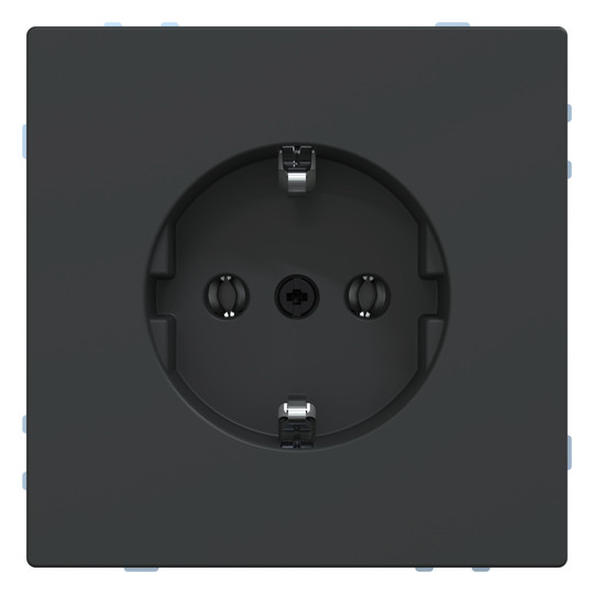 Steckdose 1f anth glz System Design UP IP20