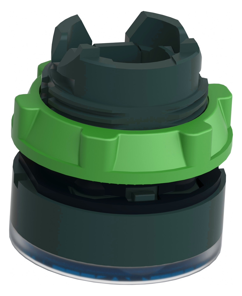 Drucktaster Front 1f bl bel.b Ø22mm rnd IP66 Geeignet für Beleuchtung Tastend