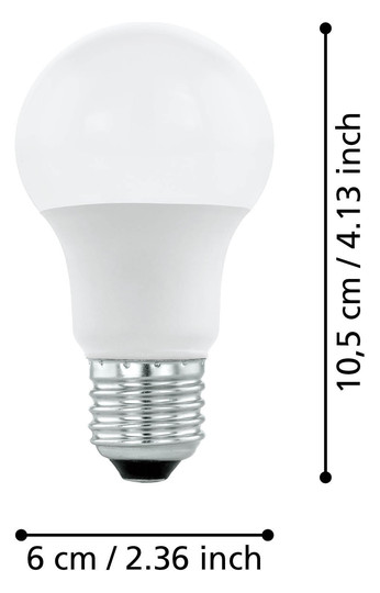 EGLO Leuchtmittel E27-LED A60 4,9W 11935 