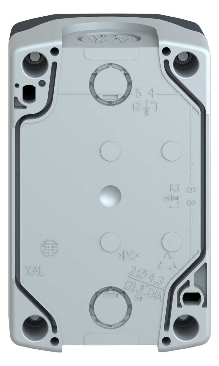 Aufbaugehäuse Kst 2f Ø22,5mm IP54 68x106x53mm