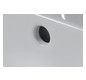 Duravit Handwaschbecken D-Code 45x34cm, mit Hahnloch, Überlauf, Hahnlochbank, weiß