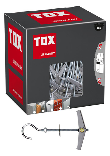 Tox Federklappdübel      Pirat Eddi-S M3 