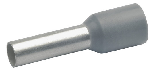 Aderendhülse 4qmm 10mm isol PP gr Cu Polypropylen (PP) verzinnt