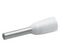 Aderendhülse 0,5qmm 6mm isol PP ws Cu Polypropylen (PP) verzinnt