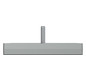 Zentralplatte Sat/TV/Radi System M alu Schraubbef 3f