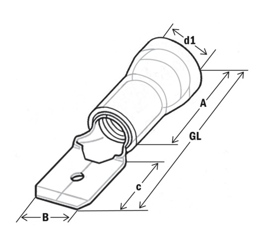 Haupa Flachstecker shrink 