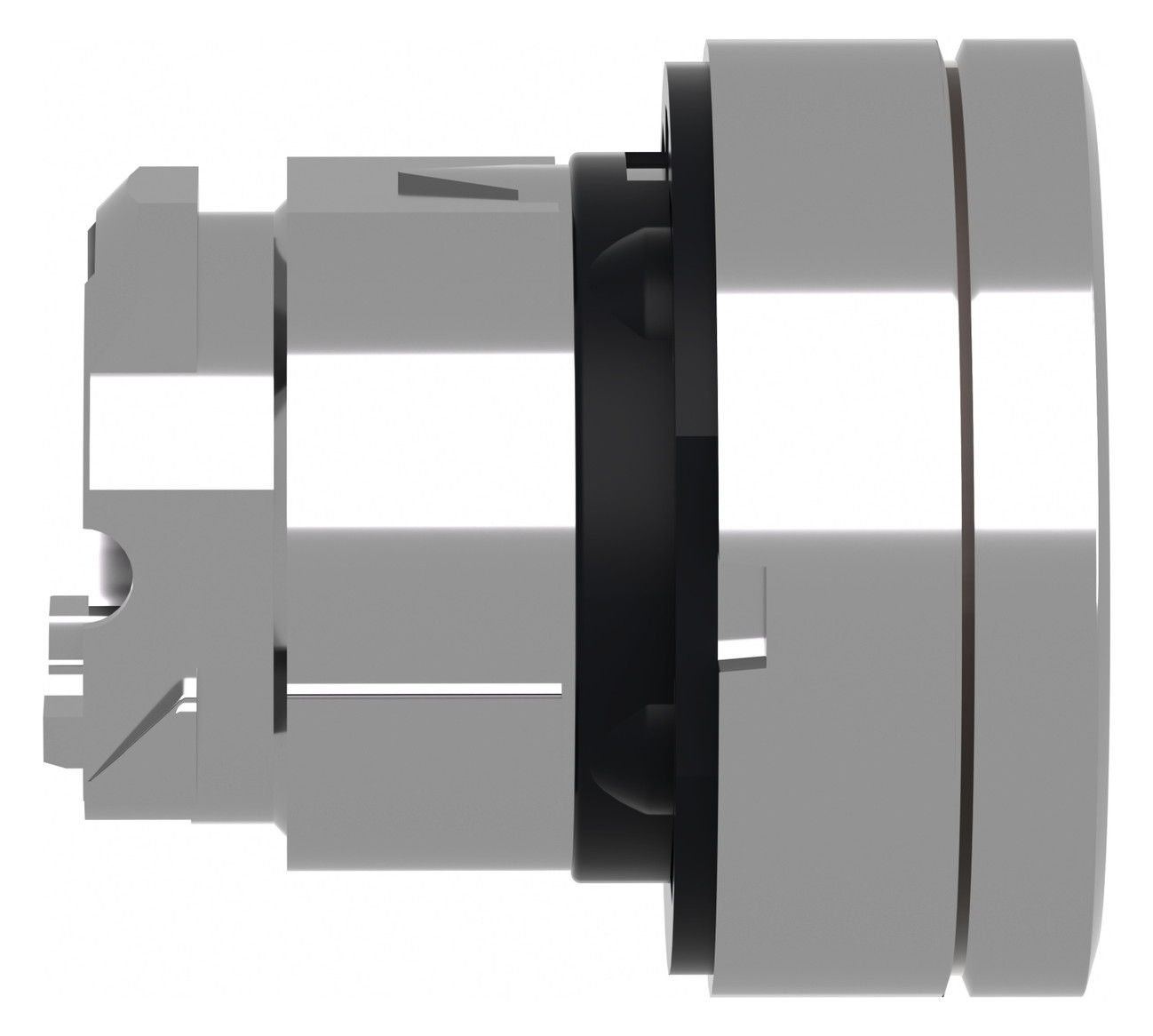 Drucktaster Front 1f ws bel.b Ø22,5mm rnd Geeignet für Beleuchtung IP66