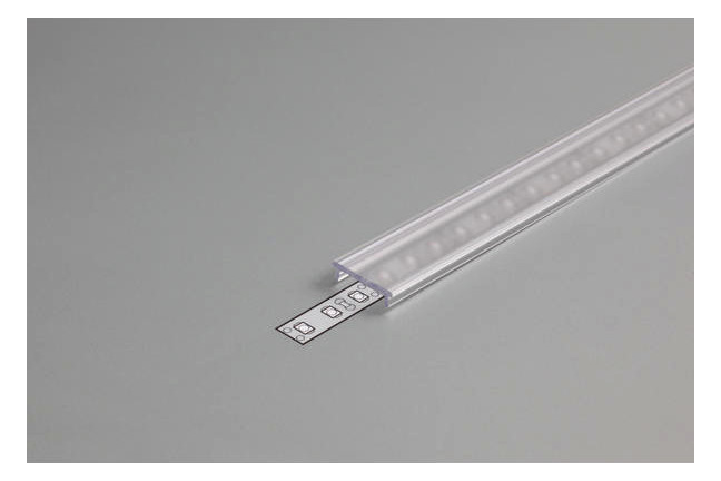 Profilabdeckung n.Konf tra IP00 transp 100x17,3x3,9mm nur Konfektionierung