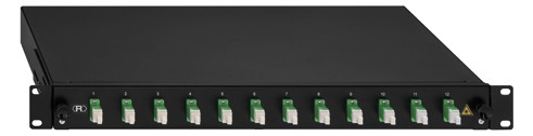       BL-Spleissbox 12xLC-D OS2 APC grün 