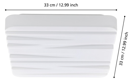 EGLO LED-Deckenleuchte 330x330    900611 