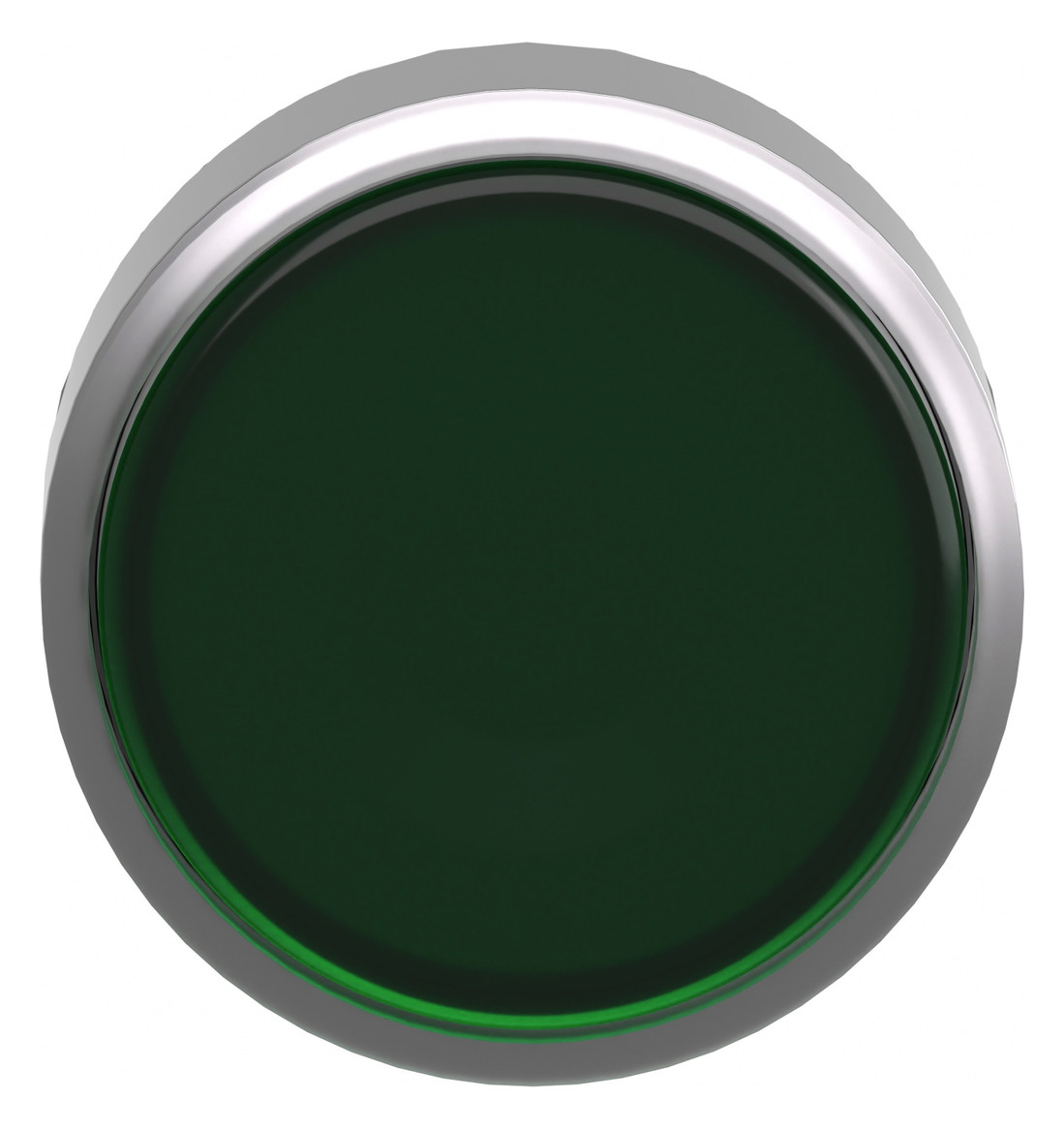 Drucktaster Front 1f gn bel.b Ø22,5mm rnd Geeignet für Beleuchtung IP66