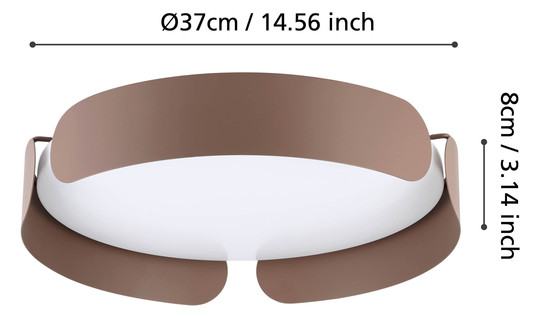 EGLO Wand und Deckenleuchte        99623 