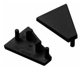 Endkappe sw Kst L19,4mm B24mm H10mm