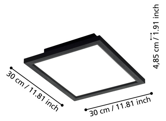 EGLO Wand und Deckenleuchte       900049 