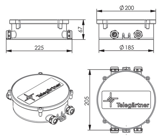 TEGA TOC ODB68 f.24Spleiße     100022300 
