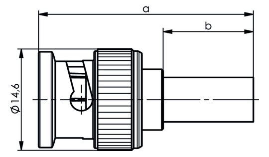 TG BNC-Kabelstecker          J01002A0000 