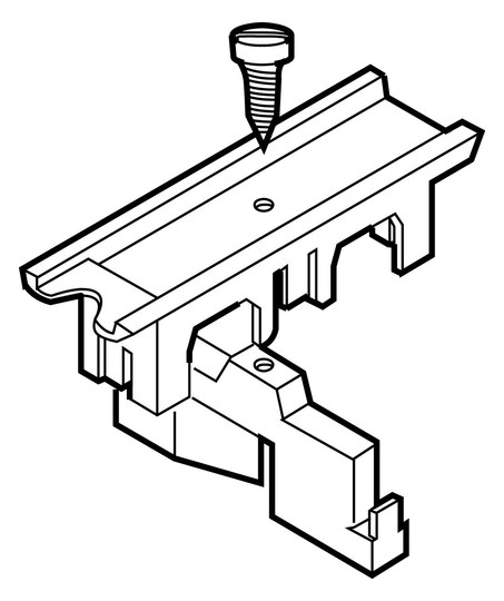 ABN Gerätetragschiene 100mm        PC100 