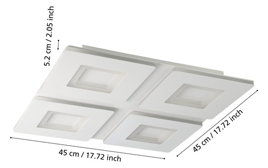 EGLO Wand und Deckenleuchte       900481 