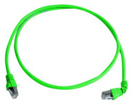 Patchkabel Cat6A 0,5m gn S/FTP RJ45 AWG27
