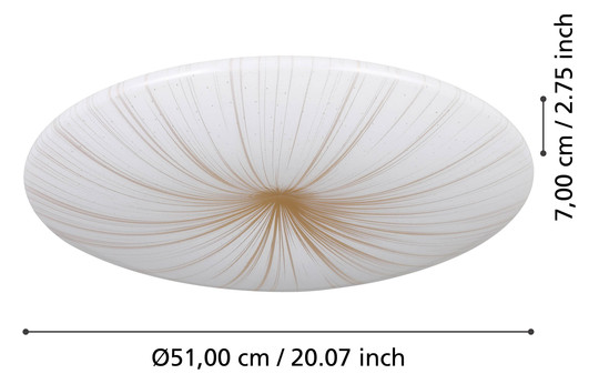 EGLO Wand und Deckenleuchte       900501 