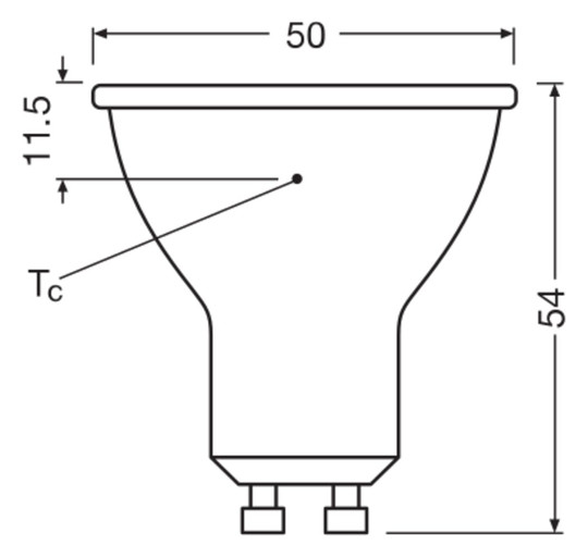 Ledvance LED PAR16 80 60° P 6.1W 830 