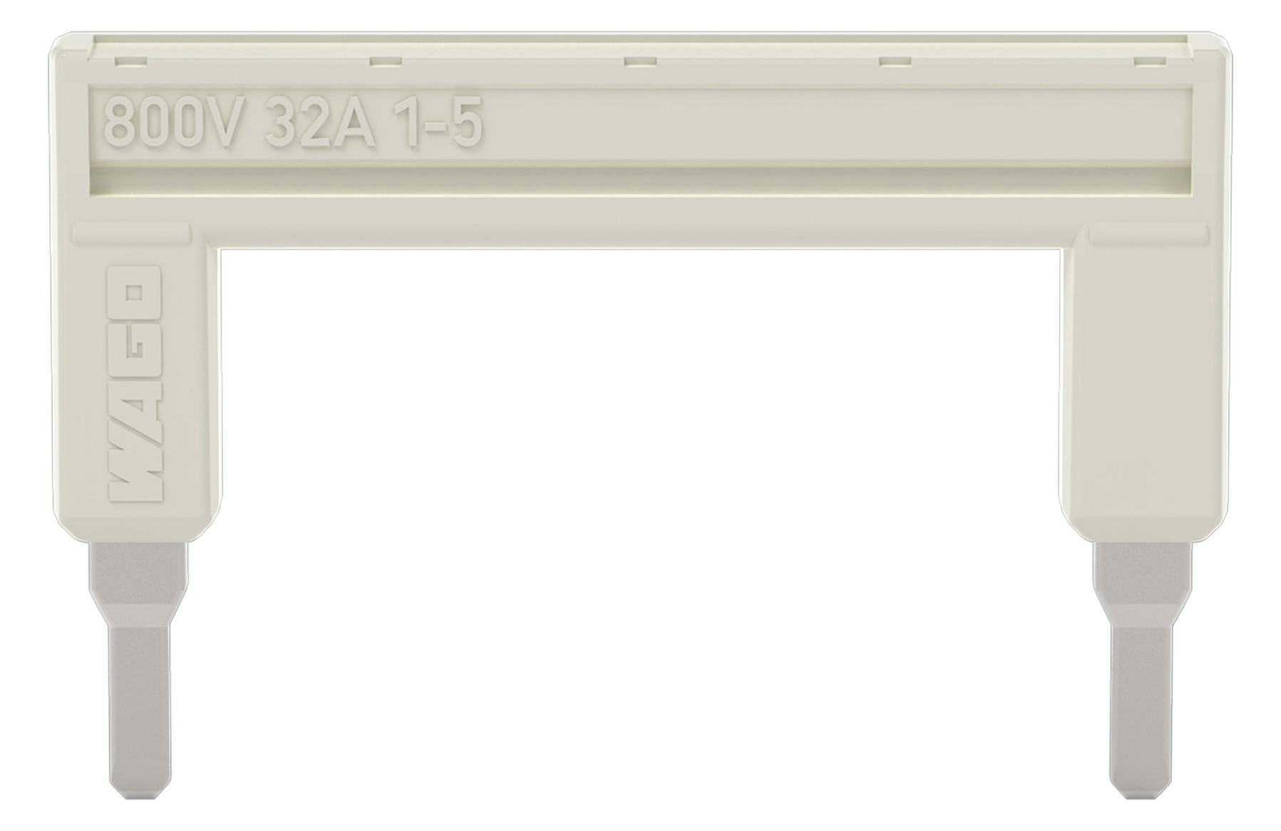 Querverbinder 2p Serie 2004 steckb isol 32A m.Berührungss